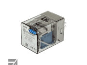 رله سه کنتاکت 10 آمپر 11 پایه 12 ولت DC فیندر finder 60139012